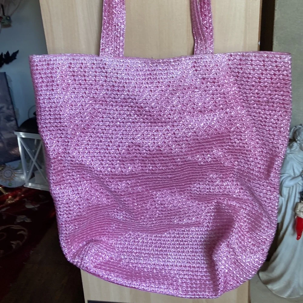 ⭐️ final price accepted ⭐️ Pastel pink beach bag